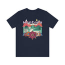 Montana T-Shirt - Retro Mountain / Hippie Style Montana Shirt-1