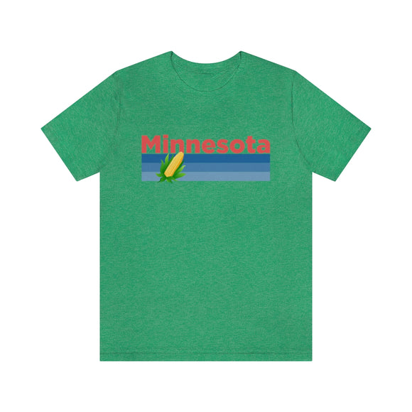 Minnesota T-Shirt - Retro Corn Unisex Minnesota Shirt