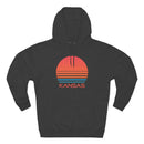 Premium Kansas Hoodie - Retro 80s Unisex Sweatshirt-3