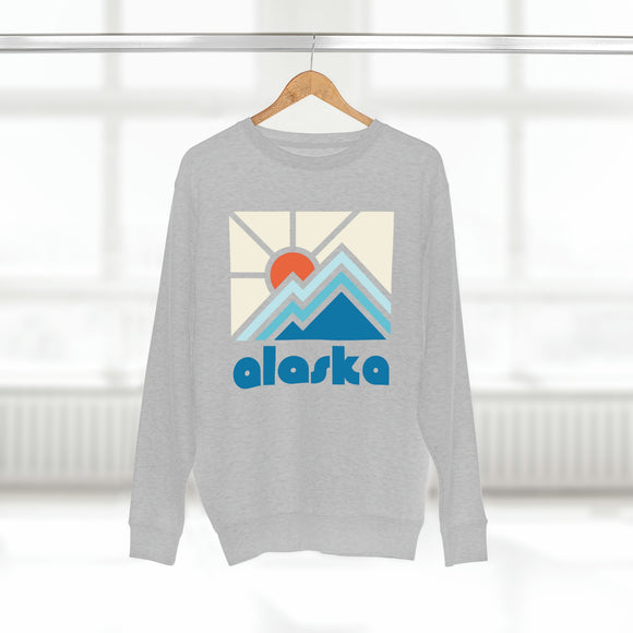Premium Alaska Sweatshirt - Unisex Premium Crewneck Alaska Sweatshirt