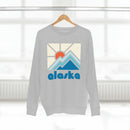 Premium Alaska Crewneck Sweatshirt - Retro Unisex Sweatshirt-9