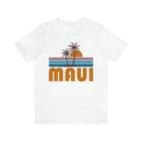 Maui, Hawaii T-Shirt - Retro Palm Tree Unisex Maui Shirt-10
