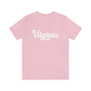 Virginia T-Shirt - Hand Lettered Unisex Virginia Shirt-25