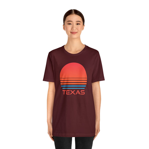 Texas T-Shirt - Retro 80s Unisex Texas Shirt