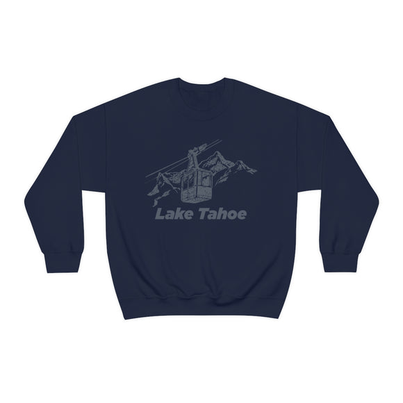 Lake Tahoe, California Sweatshirt - Ski Lift Unisex