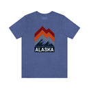 Alaska T-Shirt - Retro Mountain Unisex Alaska Shirt-46