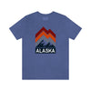 Alaska T-Shirt - Retro Mountain Unisex Alaska Shirt