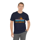 East Hampton, New York T-Shirt - Retro Palm Tree Unisex East Hampton Shirt-50