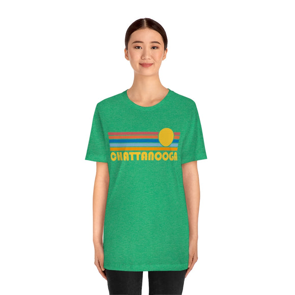 Chattanooga, Tennessee T-Shirt - Retro Sun Unisex Chattanooga T Shirt