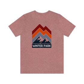 Winter Park, Colorado T-Shirt - Retro Mountain Unisex Winter Park Shirt