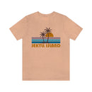 Jekyll Island, Georgia T-Shirt - Retro Palm Tree Unisex Jekyll Island Shirt-1