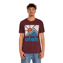Utah Shirt, Utah Retro T-Shirt, Colorful Utah tee, Utah Mountain Shirt-22