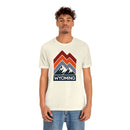 Wyoming T-Shirt - Retro Mountain Unisex Wyoming Shirt-30