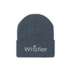 Whistler BC, Canada Beanie Snowflake - Embroidered Whistler Knit Hat