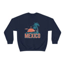 Mexico Sweatshirt - Unisex Retro Palm Tree Mexico Crewneck Sweatshirt-28