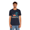 Longboat Key, Florida T-Shirt - Retro Palm Tree & Beach Unisex Longboat Key Shirt