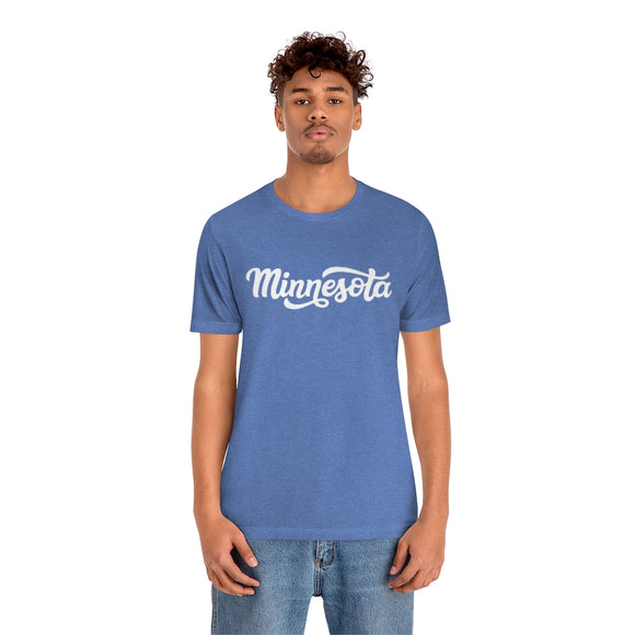 Minnesota T-Shirt - Hand Lettered Unisex Minnesota Shirt