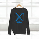 Premium Ski Bum Crewneck Sweatshirt - Retro Unisex Sweatshirt-3