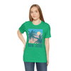 San Jose, California T-Shirt - Retro Palm Tree & Beach Unisex San Jose Shirt