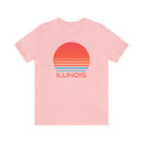Illinois T-Shirt - Retro 80s Unisex Illinois Shirt-97