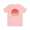 Illinois T-Shirt - Retro 80s Unisex Illinois Shirt