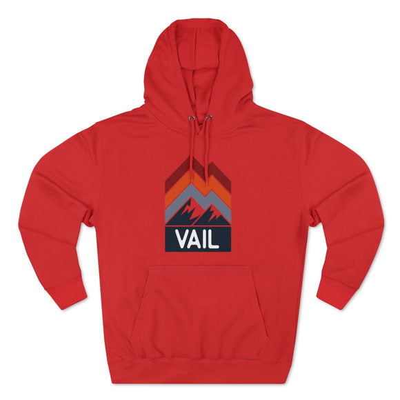 Premium Vail, Colorado Hoodie - Retro Unisex Sweatshirt