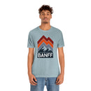 Banff, Canada T-Shirt - Retro Mountain Unisex Banff Shirt-3