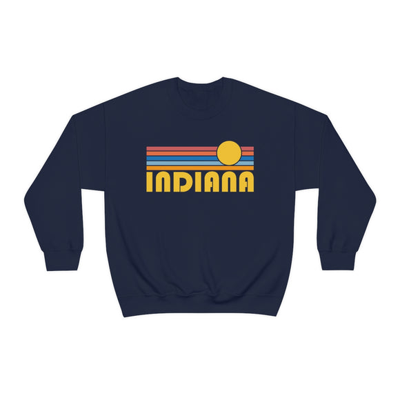 Indiana Sweatshirt - Retro Sunrise Unisex