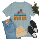 Maui, Hawaii T-Shirt - Retro Palm Tree Unisex Maui Shirt-34