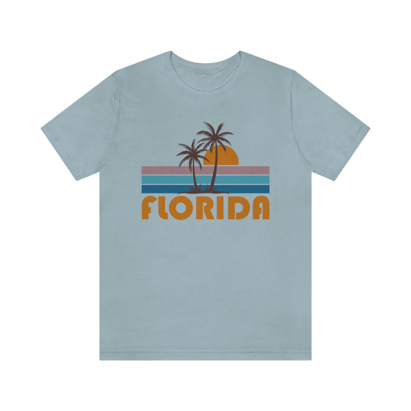 Florida T-Shirt - Retro Palm Tree Unisex Florida Shirt
