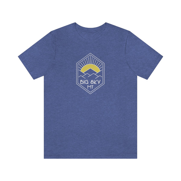 Big Sky, Montana T-Shirt - Sun Unisex Big Sky Shirt