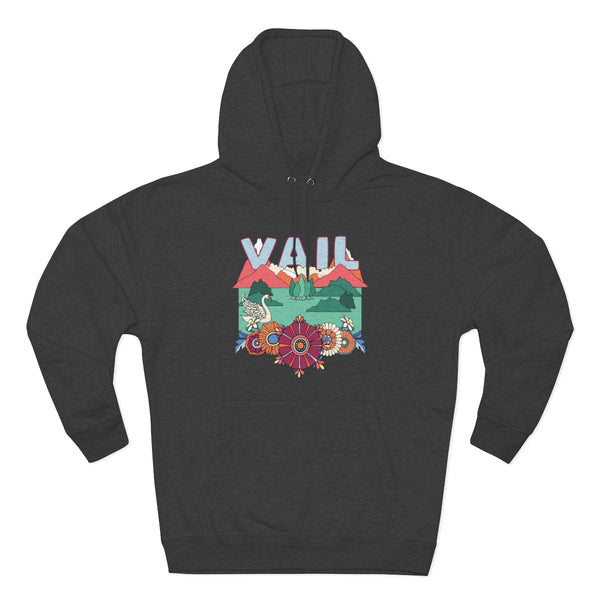 Premium  Vail, Colorado Hoodie - Boho Unisex Sweatshirt