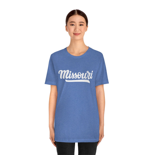 Missouri T-Shirt - Hand Lettered Unisex Missouri Shirt