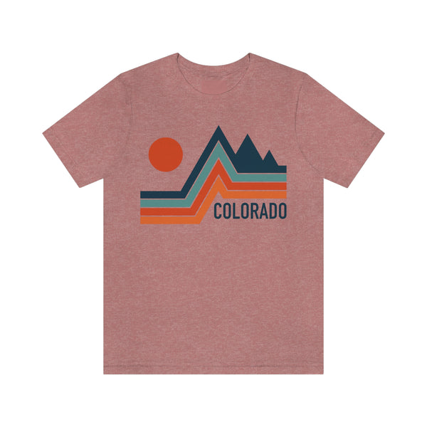 Copy of Colorado T-Shirt - Retro Mountain Unisex Colorado Shirt