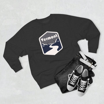 Premium Vermont Crewneck Sweatshirt - Retro Unisex Sweatshirt - 0