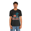Biloxi, Mississippi T-Shirt - Retro Palm Tree & Beach Unisex Biloxi Shirt