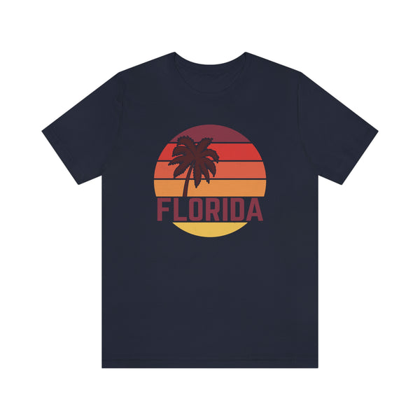 Florida T-Shirt - Retro Palm Tree Unisex Florida Shirt