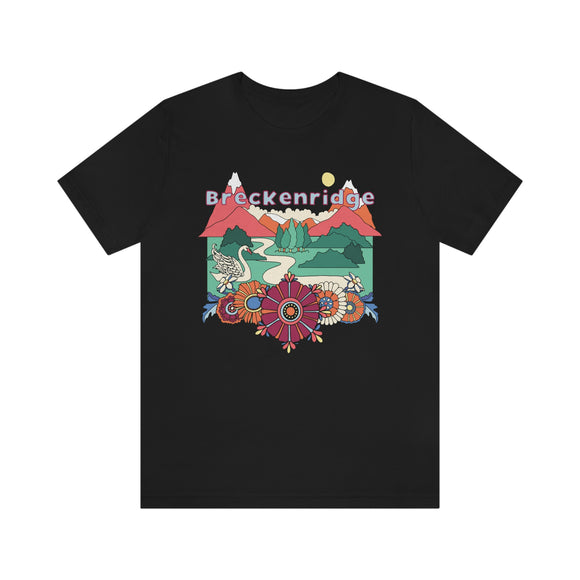 Breckenridge Shirt, Colorado Retro T-Shirt, Hippie Style Colorado tee, Breckenridge Mountain Shirt