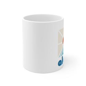 Alaska Mug, Ceramic Alaska Mug, Alaska Coffee Mug - 0