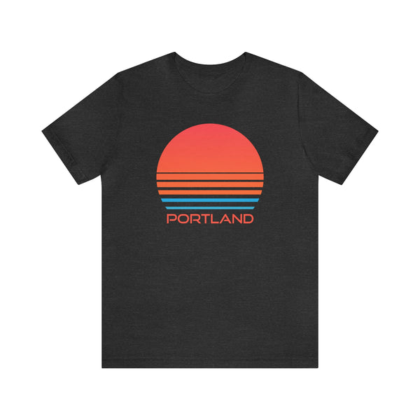 Portland, Oregon T-Shirt - Retro 80s Unisex Portland Shirt