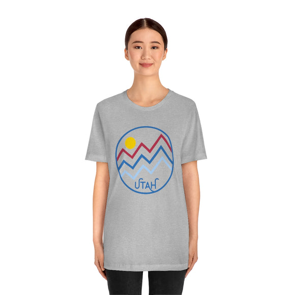 Utah T-Shirt - Retro Unisex Utah T Shirt