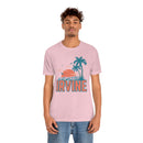 Irvine, California T-Shirt - Retro Palm Tree & Beach Unisex Irvine Shirt-68