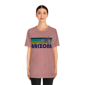 Arizona T-Shirt - Retro Mountain Bike Adult Unisex Arizona T Shirt
