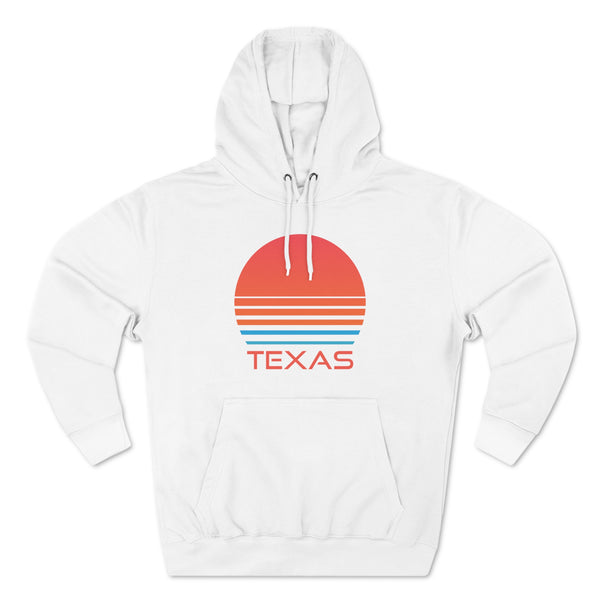 Premium Texas Hoodie - Retro 80s Unisex Sweatshirt