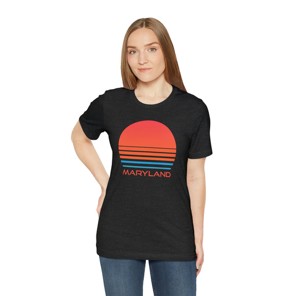 Maryland T-Shirt - Retro 80s Unisex Maryland Shirt