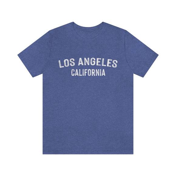 Los Angeles, California Shirt - Paint Text Unisex Los Angeles T-Shirt