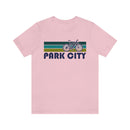 Park City T-Shirt - Retro Mountain Bike Adult Unisex Park City, Utah T Shirt-55