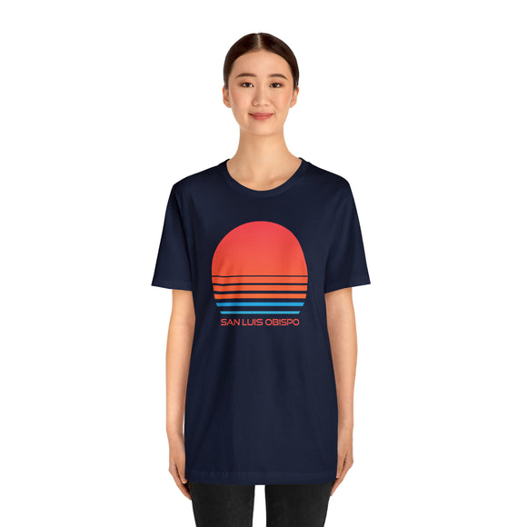 San Luis Obispo, California T-Shirt - Retro 80s Unisex San Luis Obispo Shirt