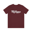 Michigan T-Shirt - Hand Lettered Unisex Michigan Shirt-22