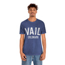Vail, Colorado Shirt - Paint Text Unisex Vail T-Shirt-17